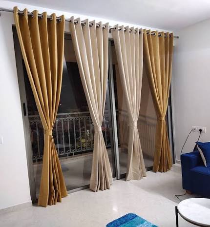 Zebra blinds with dual-layer light control installed in Ahmedabad home